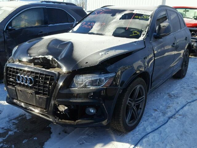 WA1DKAFP1CA109128 - 2012 AUDI Q5 PREMIUM BLACK photo 2