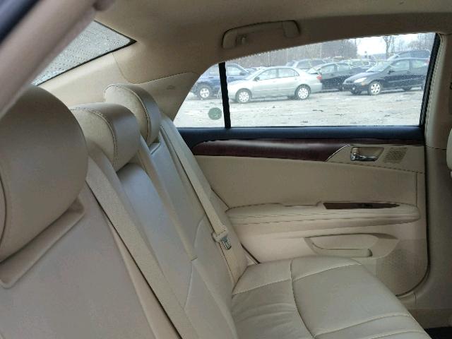 4T1BK3DB0BU389763 - 2011 TOYOTA AVALON BAS BLACK photo 6