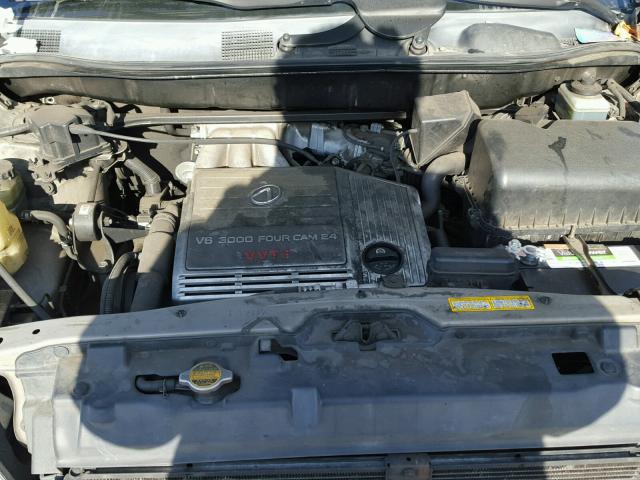 JT6HF10UXY0096524 - 2000 LEXUS RX 300 GOLD photo 7