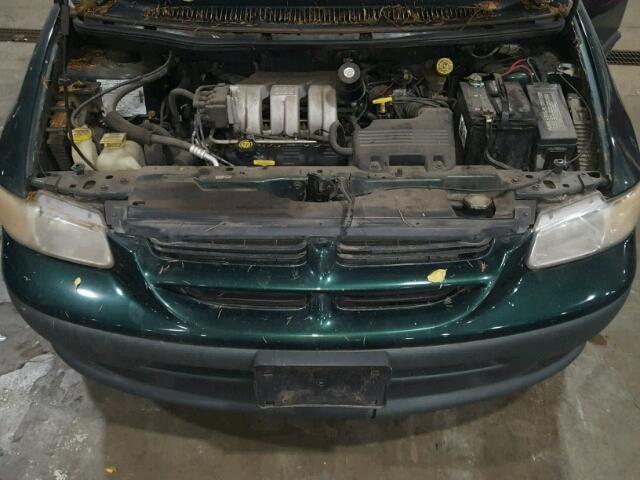 2B4GP44G2XR277044 - 1999 DODGE GRAND CARA GREEN photo 7