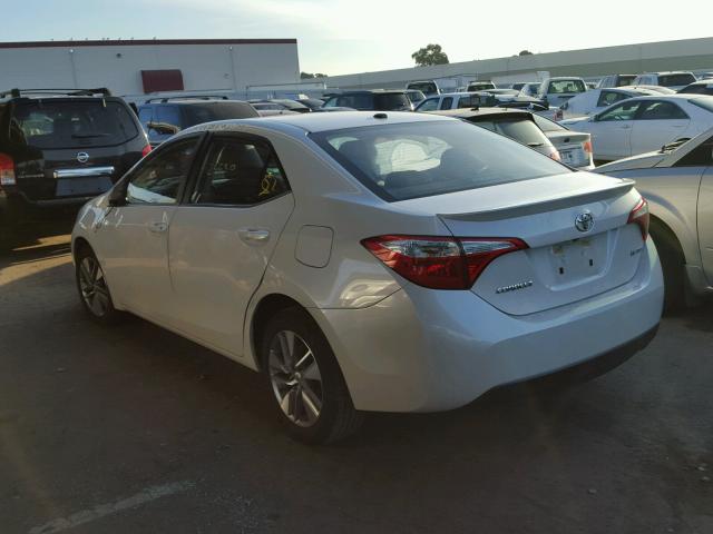 5YFBPRHE2EP104804 - 2014 TOYOTA COROLLA EC 白色 照片 3
