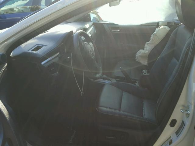 5YFBPRHE2EP104804 - 2014 TOYOTA COROLLA EC 白色 照片 5