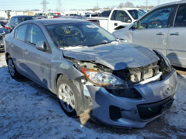 JM1BL1TF7D1752624 - 2013 MAZDA 3 I SILVER photo 1