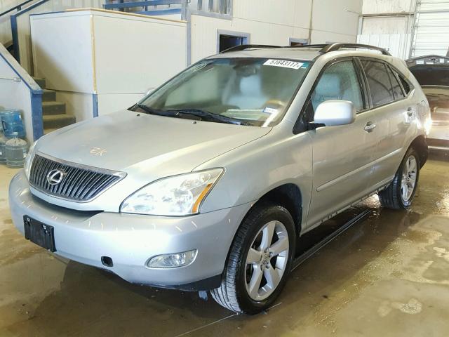 2T2GA31U34C008308 - 2004 LEXUS RX 330 GRAY photo 2