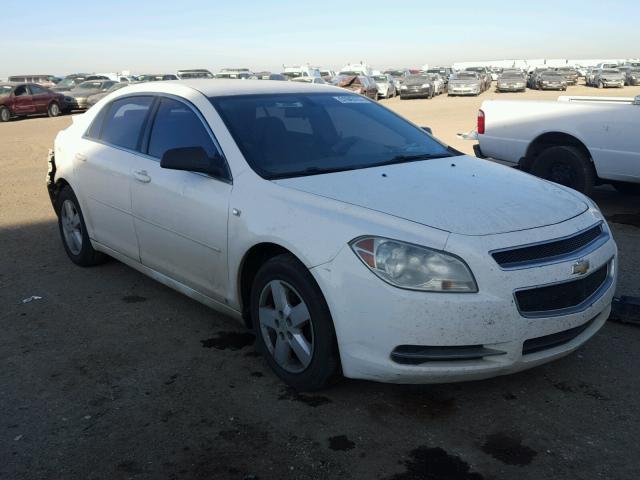 1G1ZG57B08F210137 - 2008 CHEVROLET MALIBU LS WHITE photo 1