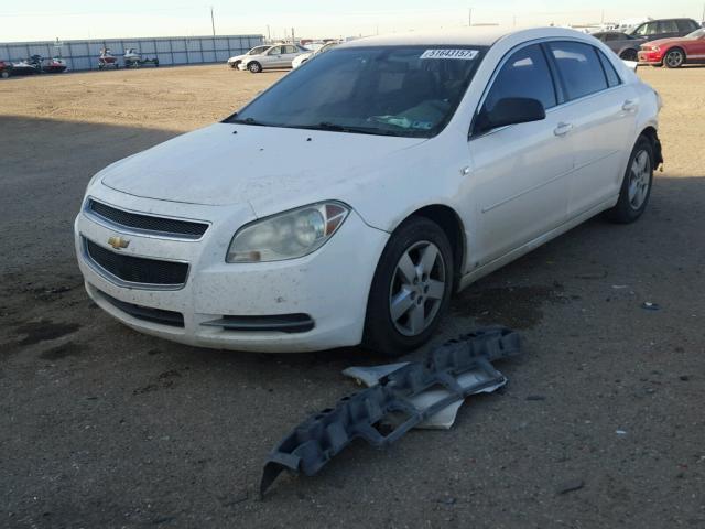 1G1ZG57B08F210137 - 2008 CHEVROLET MALIBU LS WHITE photo 2