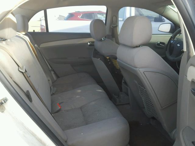1G1ZG57B08F210137 - 2008 CHEVROLET MALIBU LS 白色 照片 6
