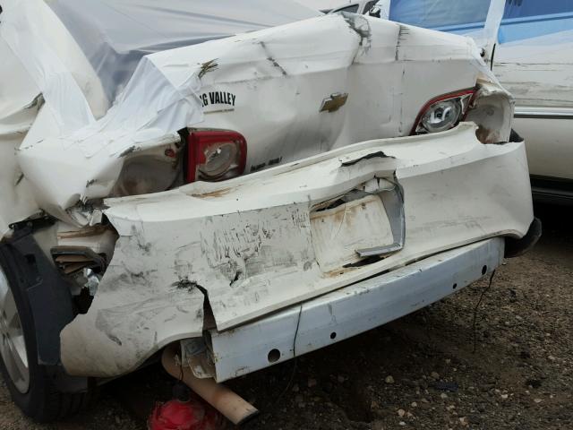 1G1ZG57B08F210137 - 2008 CHEVROLET MALIBU LS 白色 照片 9