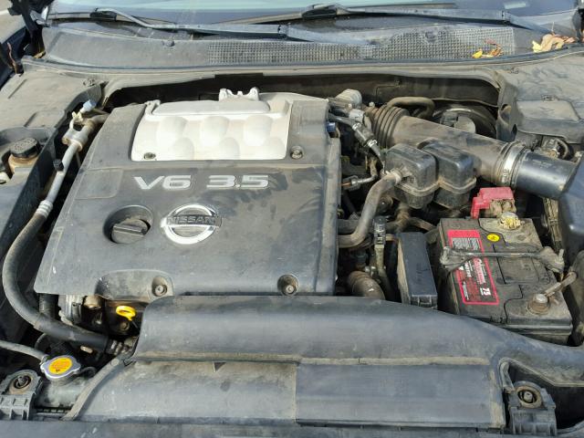 1N4BA41E74C897609 - 2004 NISSAN MAXIMA SE BLUE photo 7