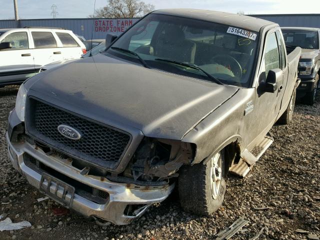 1FTRF145X4NB27851 - 2004 FORD F150 GRAY photo 2