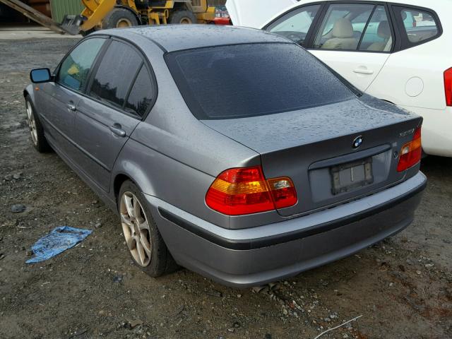 WBAEV33414KL62725 - 2004 BMW 325 I GRAY photo 3