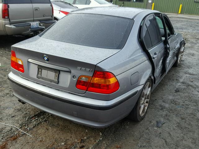 WBAEV33414KL62725 - 2004 BMW 325 I GRAY photo 4