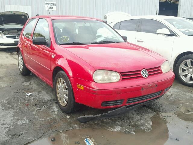 9BWBL61J244004999 - 2004 VOLKSWAGEN GOLF GL RED photo 1