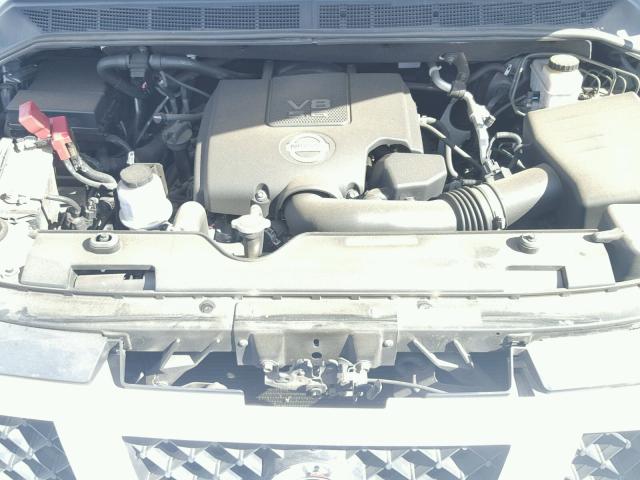 5N1AA0NDXEN609678 - 2014 NISSAN ARMADA SV WHITE photo 7