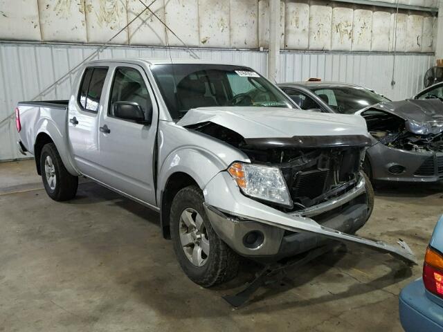 1N6AD07W19C402637 - 2009 NISSAN FRONTIER C SILVER photo 1