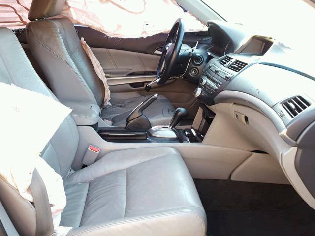 1HGCP36848A063696 - 2008 HONDA ACCORD EXL BLUE photo 5