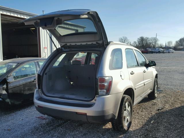 2CNDL23F786286495 - 2008 CHEVROLET EQUINOX LS SILVER photo 4