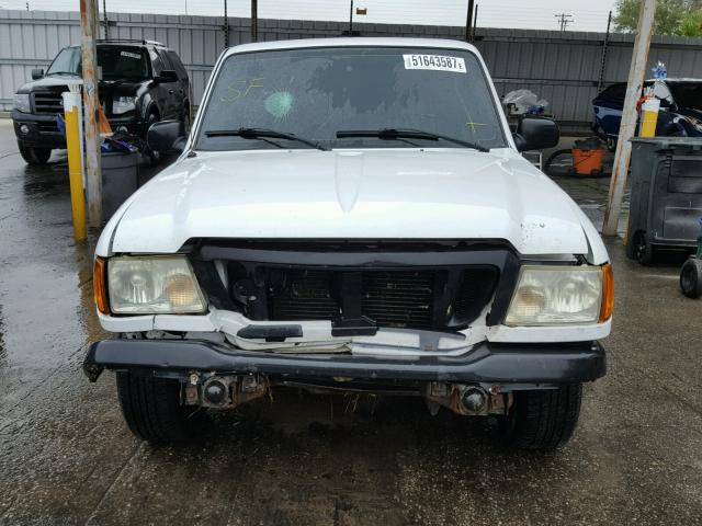 1FTYR14U84PA57071 - 2004 FORD RANGER SUP WHITE photo 9