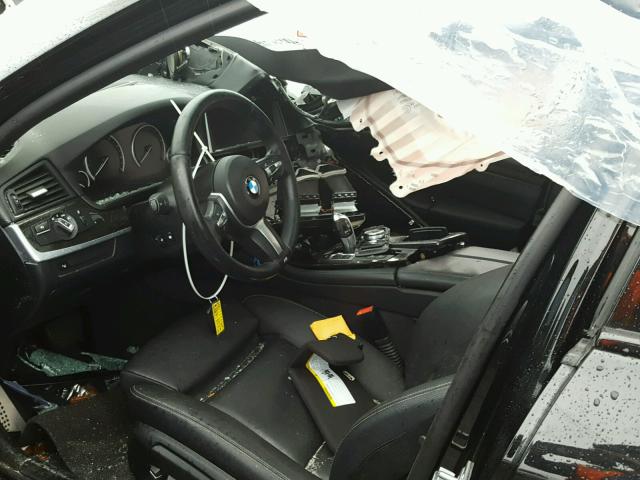 WBA5A7C58ED613869 - 2014 BMW 528 XI BLACK photo 5