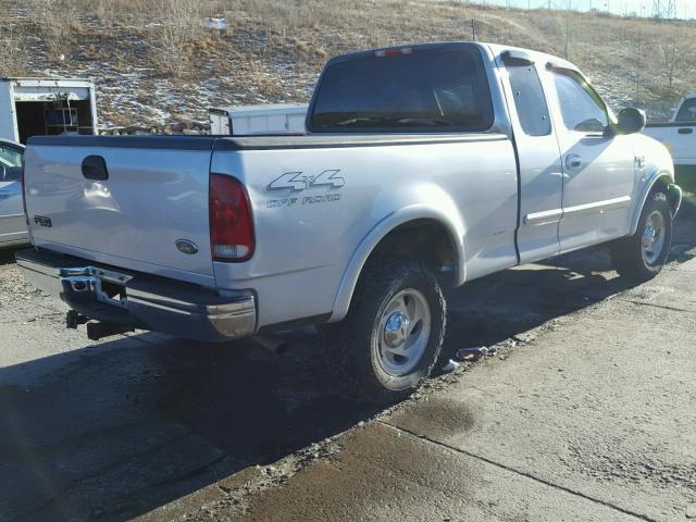 2FTRX18L9YCB00982 - 2000 FORD F150 SILVER photo 4