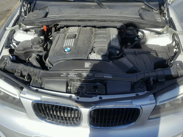 WBAUP9C56DVS94681 - 2013 BMW 128 I SILVER photo 7