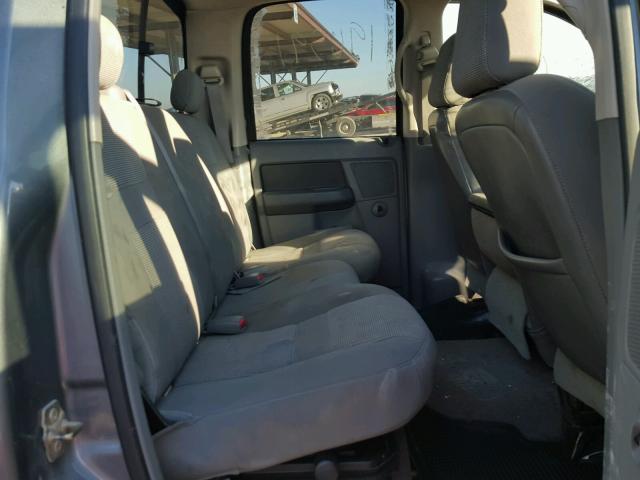 1D7KS28C96J196591 - 2006 DODGE RAM 2500 S GRAY photo 6