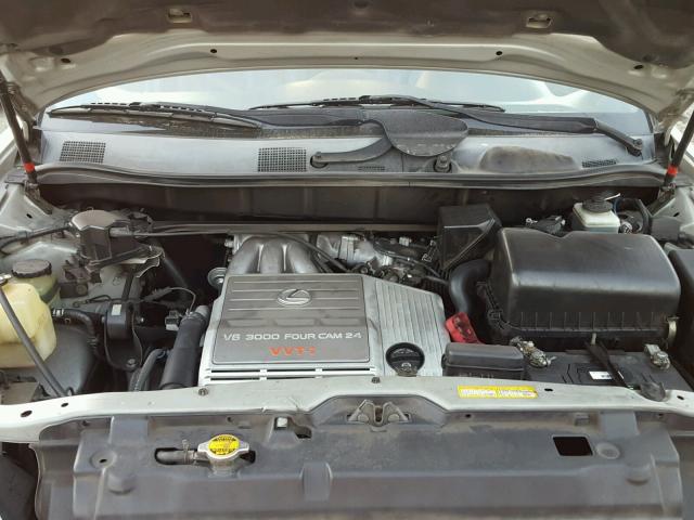 JT6HF10U3Y0099393 - 2000 LEXUS RX 300 BLUE photo 7