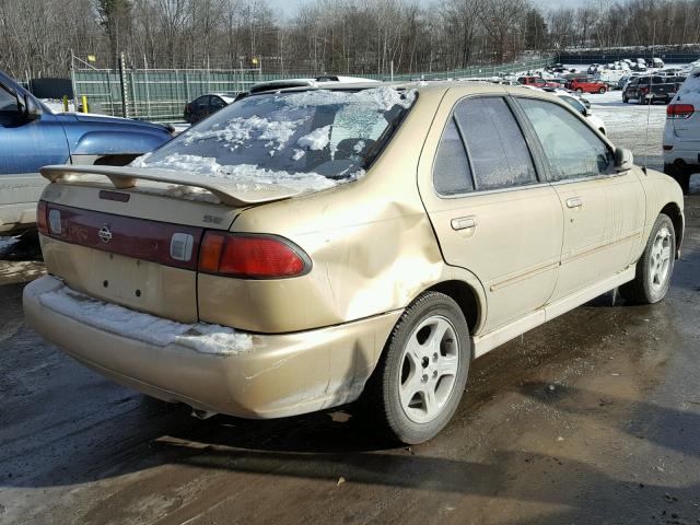 1N4BB41D2WC725270 - 1998 NISSAN SENTRA SE GOLD photo 4