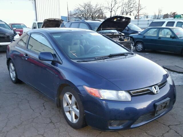 2HGFG12838H548694 - 2008 HONDA CIVIC EX 蓝色 照片 1