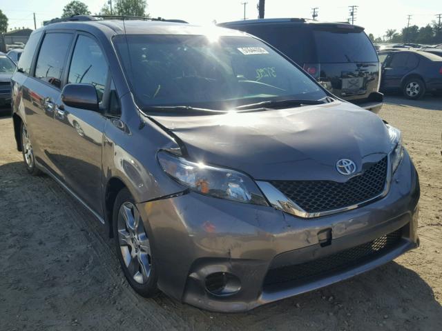 5TDXK3DC9DS351152 - 2013 TOYOTA SIENNA SPO CHARCOAL photo 1