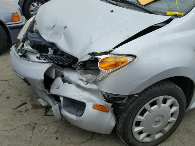 JTKKT624860141788 - 2006 TOYOTA SCION XA SILVER photo 9