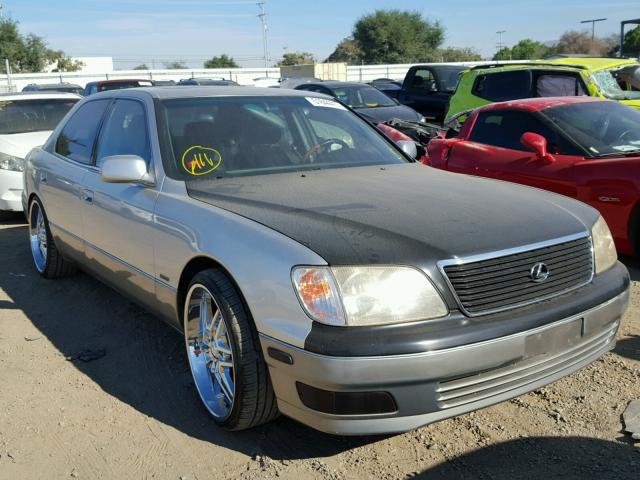 JT8BH28F9Y0178859 - 2000 LEXUS LS 400 SILVER photo 1