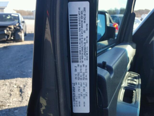 1J4PN2GK0BW574188 - 2011 JEEP LIBERTY SP GRAY photo 10