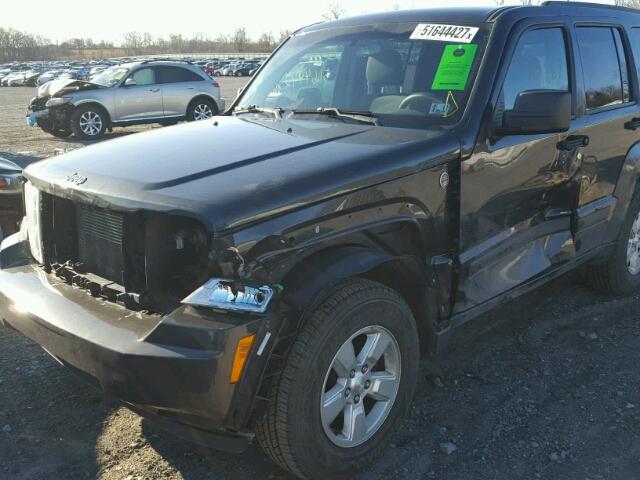 1J4PN2GK0BW574188 - 2011 JEEP LIBERTY SP GRAY photo 9