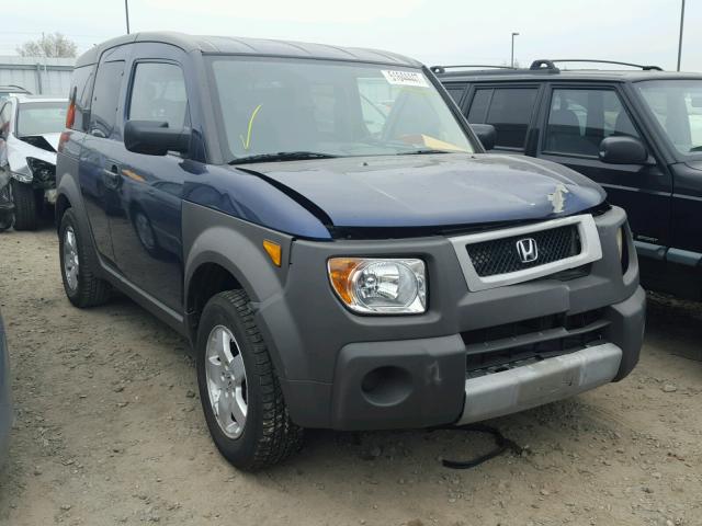 5J6YH18553L008321 - 2003 HONDA ELEMENT EX BLUE photo 1