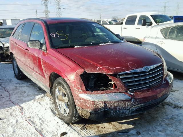 2C8GM684X4R628333 - 2004 CHRYSLER PACIFICA RED photo 1