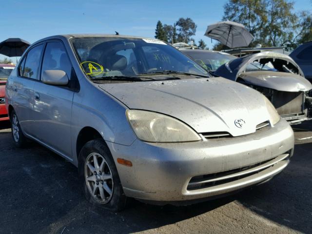 JT2BK12U710026033 - 2001 TOYOTA PRIUS SILVER photo 1