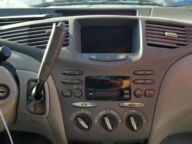 JT2BK12U710026033 - 2001 TOYOTA PRIUS SILVER photo 9