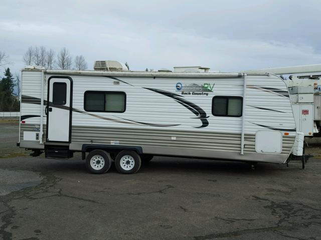 51W112922C1004075 - 2012 BACK TRAILER WHITE photo 9