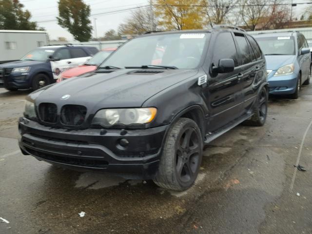 5UXFB935X2LN79269 - 2002 BMW X5 4.6IS BLACK photo 2