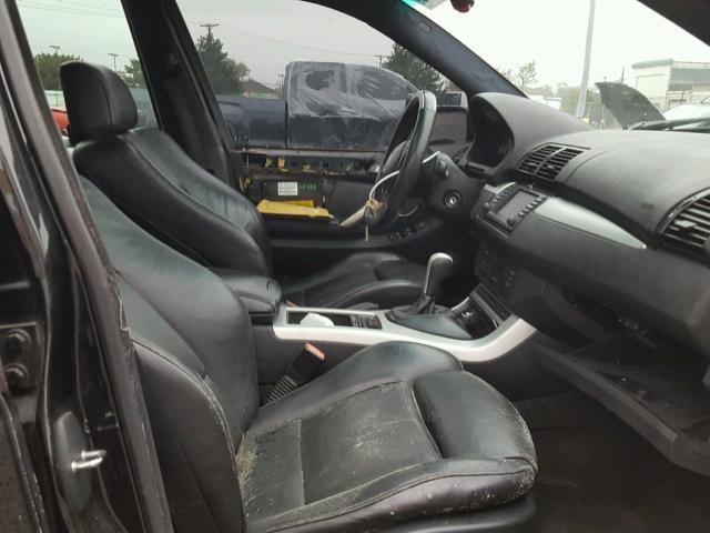 5UXFB935X2LN79269 - 2002 BMW X5 4.6IS BLACK photo 5