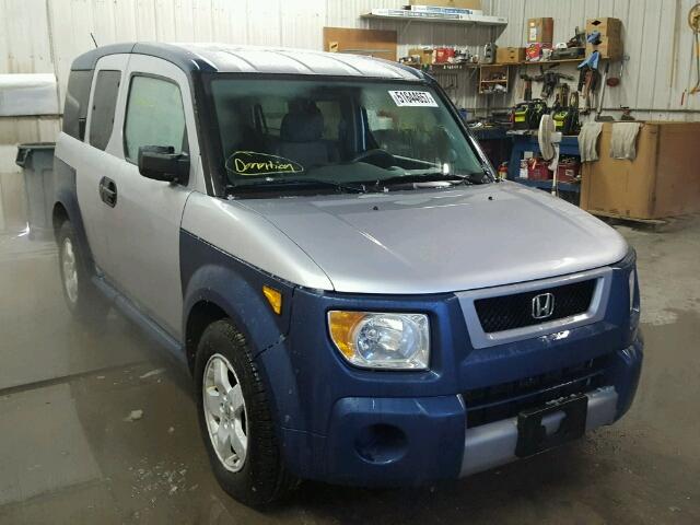 5J6YH28685L031027 - 2005 HONDA ELEMENT EX SILVER photo 1