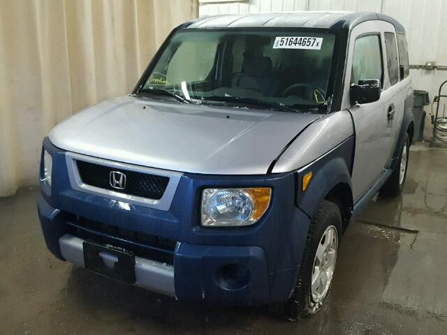 5J6YH28685L031027 - 2005 HONDA ELEMENT EX SILVER photo 2