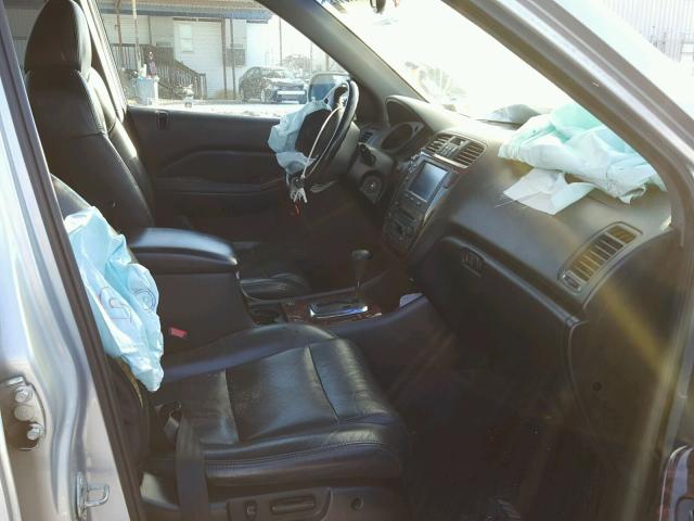 2HNYD18692H528523 - 2002 ACURA MDX TOURIN SILVER photo 5