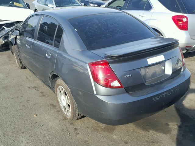 1G8AJ54F75Z130657 - 2005 SATURN ION LEVEL GRAY photo 3