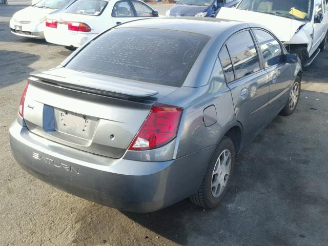 1G8AJ54F75Z130657 - 2005 SATURN ION LEVEL GRAY photo 4