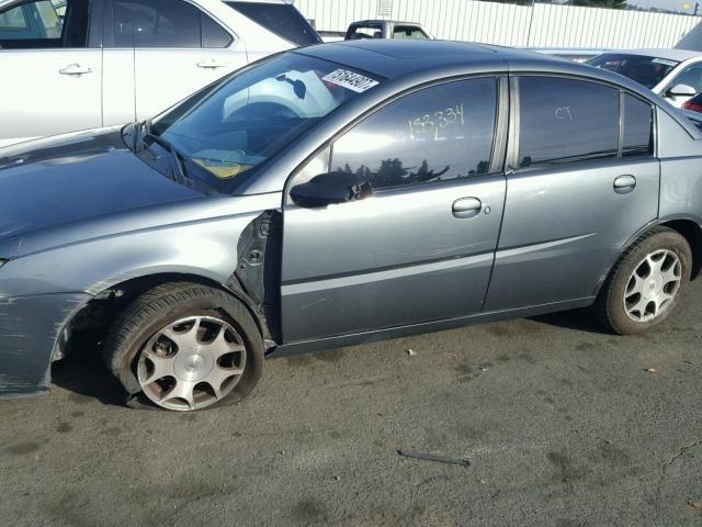 1G8AJ54F75Z130657 - 2005 SATURN ION LEVEL GRAY photo 9