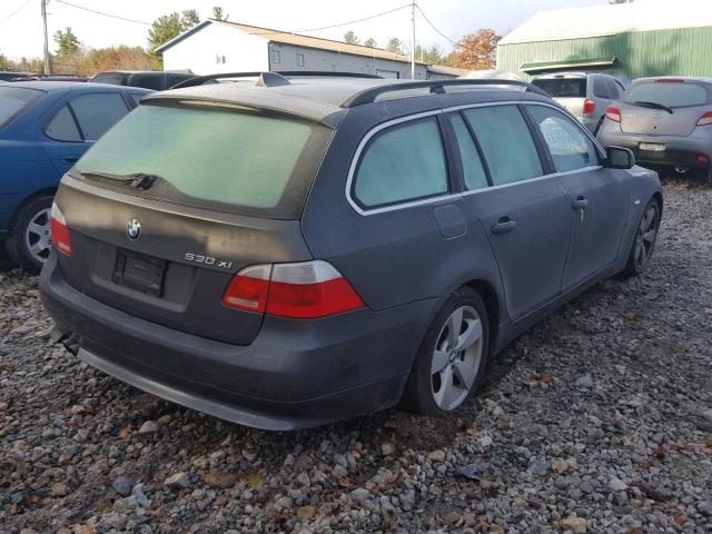 WBANN73546CN00190 - 2006 BMW 530 XIT GRAY photo 4