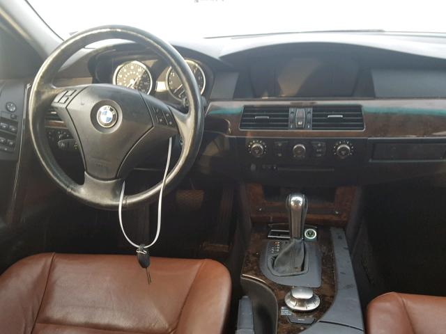 WBANN73546CN00190 - 2006 BMW 530 XIT GRAY photo 9