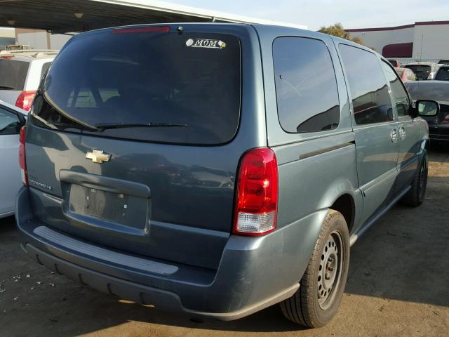 1GNDV23L75D300596 - 2005 CHEVROLET UPLANDER L BLUE photo 4